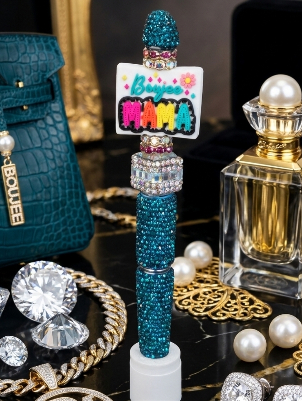 Beaded Pen The Boujee Mama